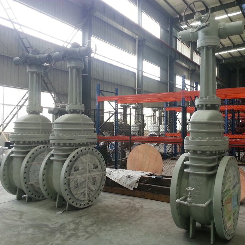 GATE VALVE WITH ELECTRIC ACTUATOR 36